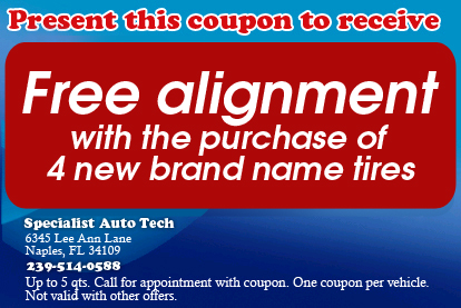 Coupons - Naples, FL - Specialist Auto Tech Coupons - Naples, FL - Specialist Auto Tech 